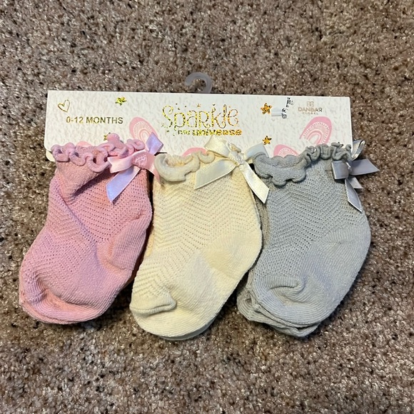 Sparkle My Universe Bow Socks - Picture 1 of 4